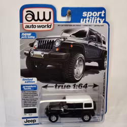 Skala 1/64 - Jeep JK Wrangler Chief Edition 17' Rel.3 Ver.B från Auto World