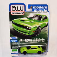 Skala 1/64 - Dodge Challenger R/T Scat Pack 19' Rel.3 Ver.B från Auto World