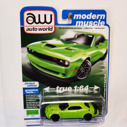 Skala 1/64 - Dodge Challenger R/T Scat Pack 19' Rel.3 Ver.B från Auto World