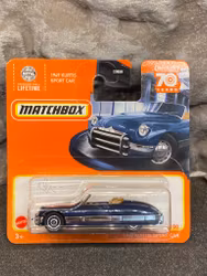Skala 1/64 Matchbox - Kurtis Sport Car 1949', Blue