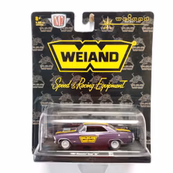Skala 1/64 Chevrolet Nova SS 66 "WEIAND - Speed & Racing Equipment"' fr M2