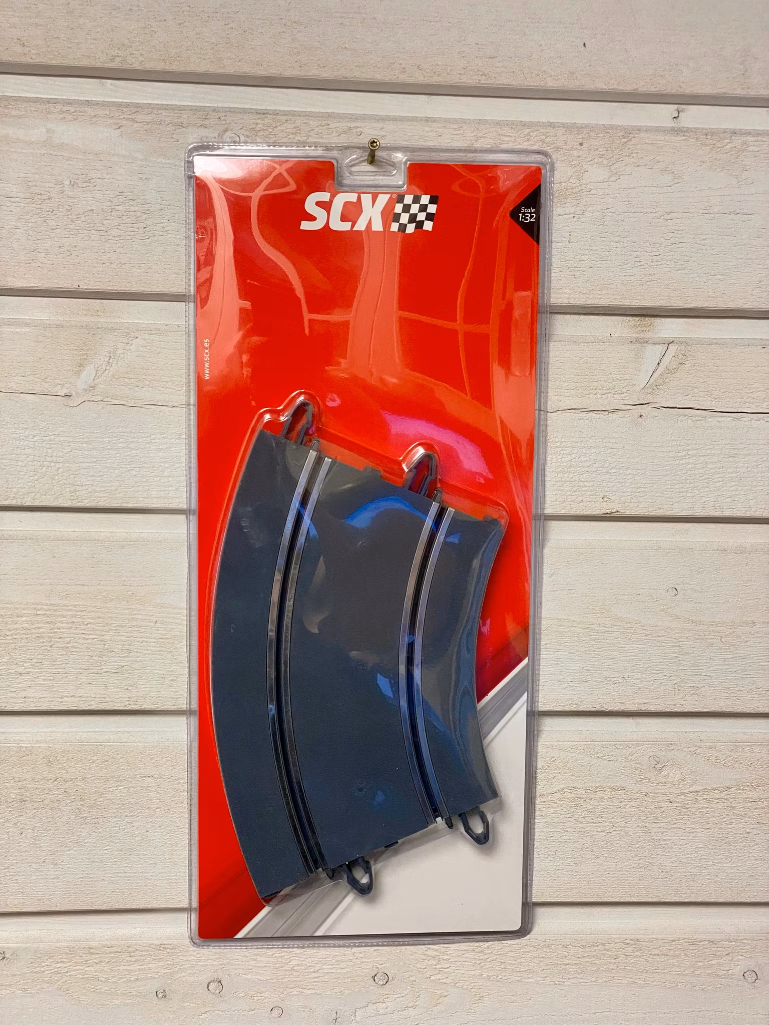 Skala 1/24 Digital/Analoge Track fr SCX: 2 pcs Standard curve 45° U10296X 200   (2)