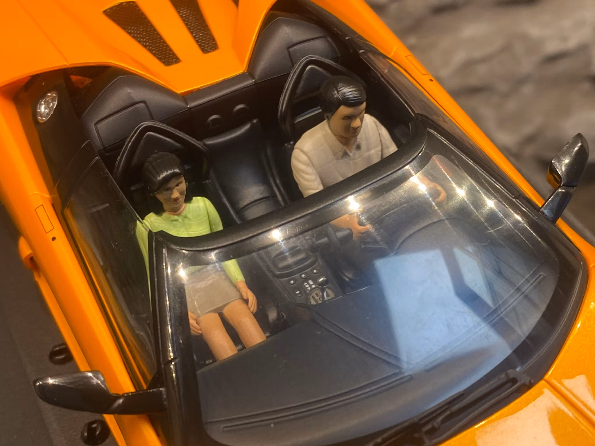 Skala 1/24 Analog Slotcar - Lamborghini Murciélago Roadster fr AUTOart Slot Racing