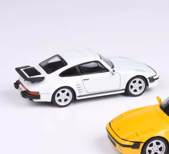 Skala 1/64 1986 RUF BTR (Porsche 911) Blossom Yellow, LHD fr Para 64