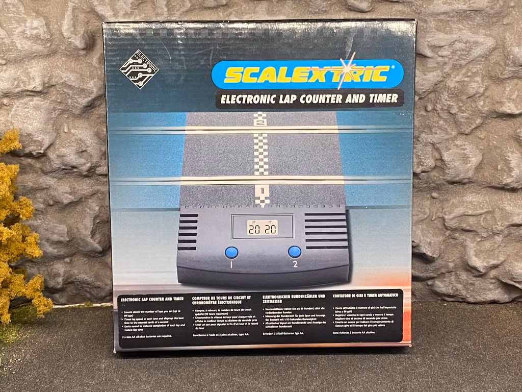 Skala 1/32 Scalextric - Electronic Lap Counter & Timer (C8045) Varvräknare, tidigare spårsytemet