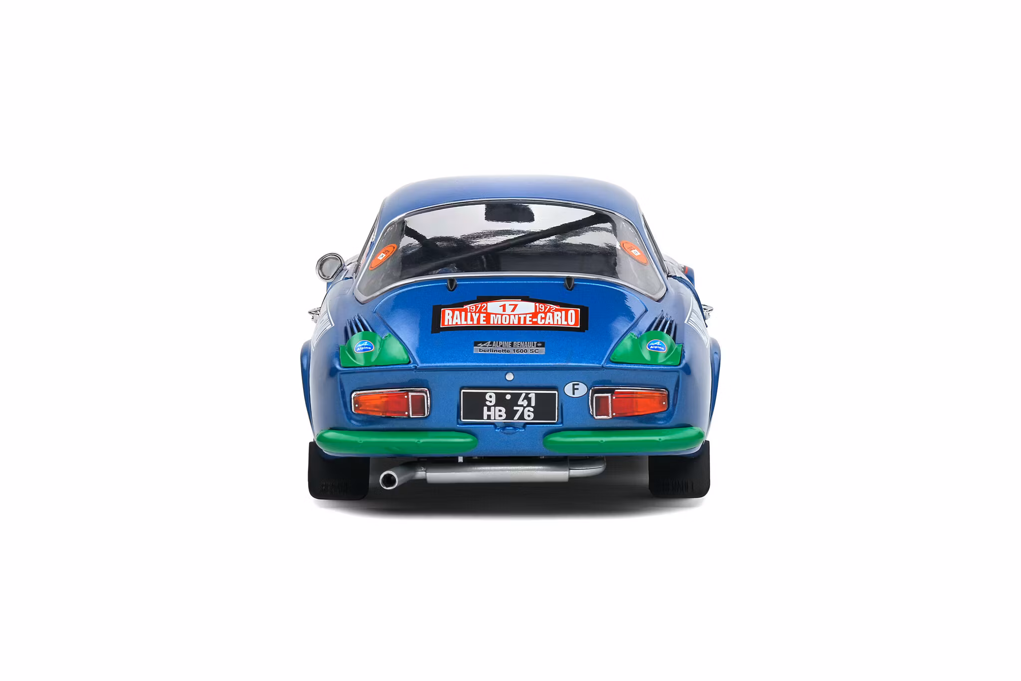 Skala 1/18 Alpine A110 1600S #17 Rallye De Montecarlo 1972 fr Solido Competition