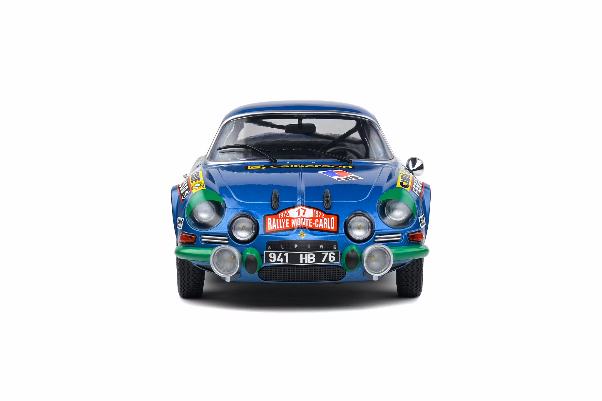 Skala 1/18 Alpine A110 1600S #17 Rallye De Montecarlo 1972 fr Solido Competition