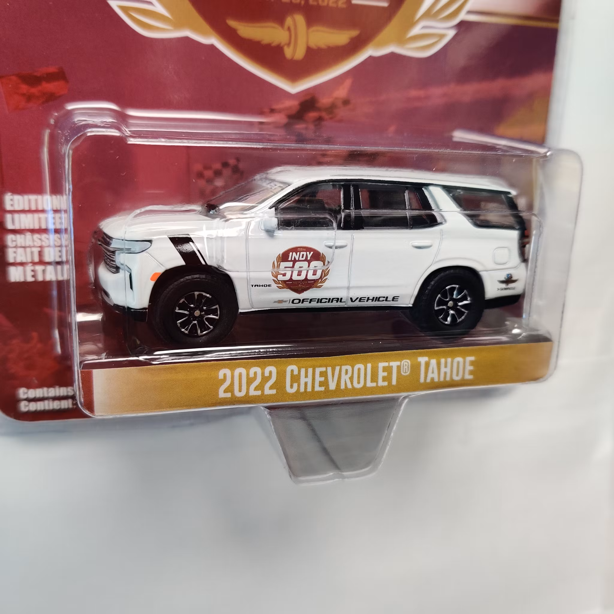 Skala 1/64 Chevrolet Tahoe 22' "INDY 500 - May 29 2022" fr Greenlight