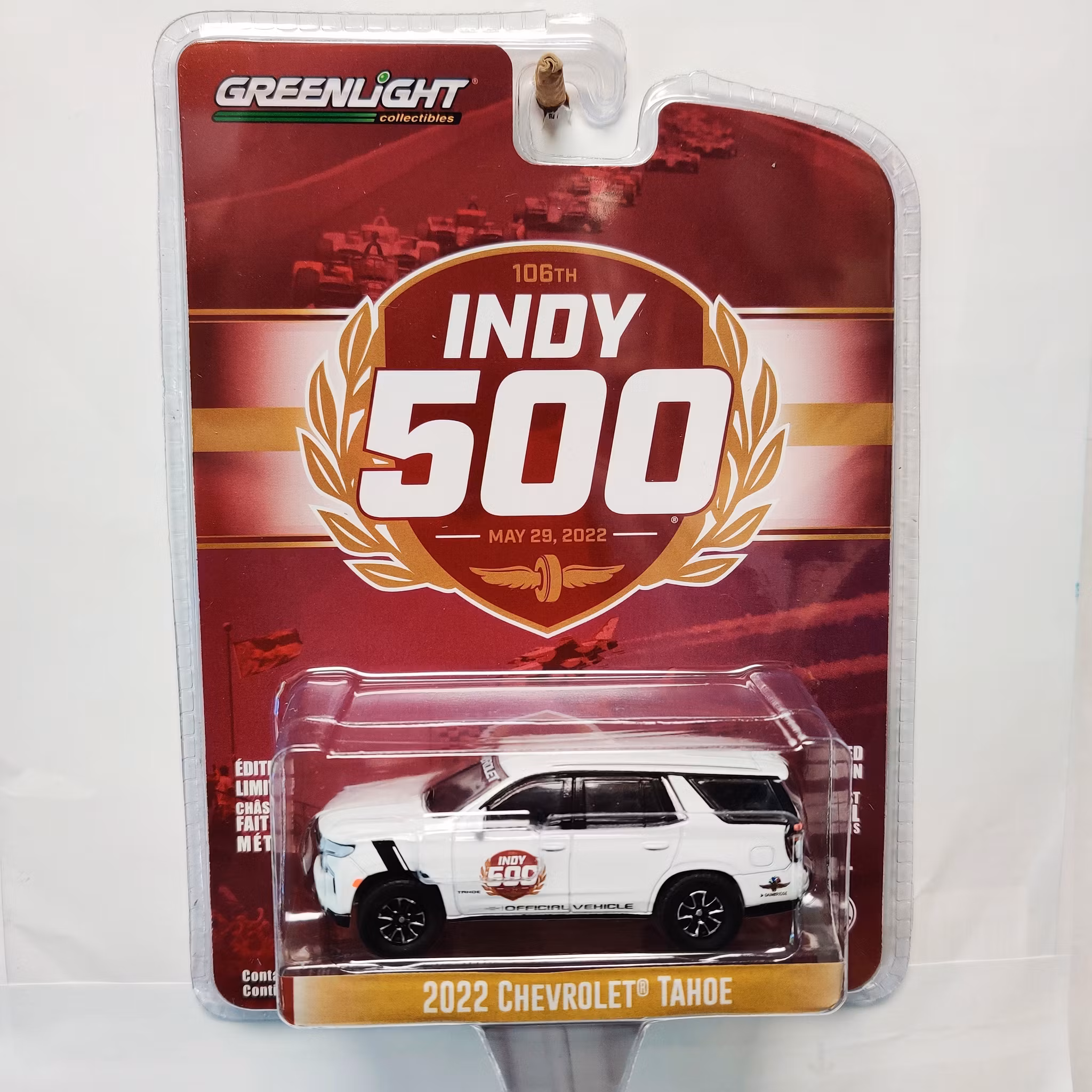Skala 1/64 Chevrolet Tahoe 22' "INDY 500 - May 29 2022" fr Greenlight