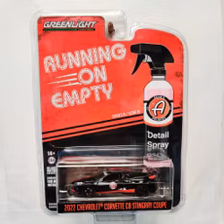 Skala 1/64 Chevrolet Corvette C8 Stingray Coupe 22' ADAM'S "Running on Empty" fr Greenlight