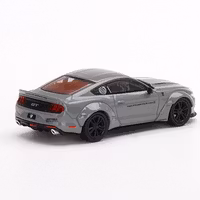 Skala 1/64 - Ford Mustang GT LB-Works Grey fr MINI GT