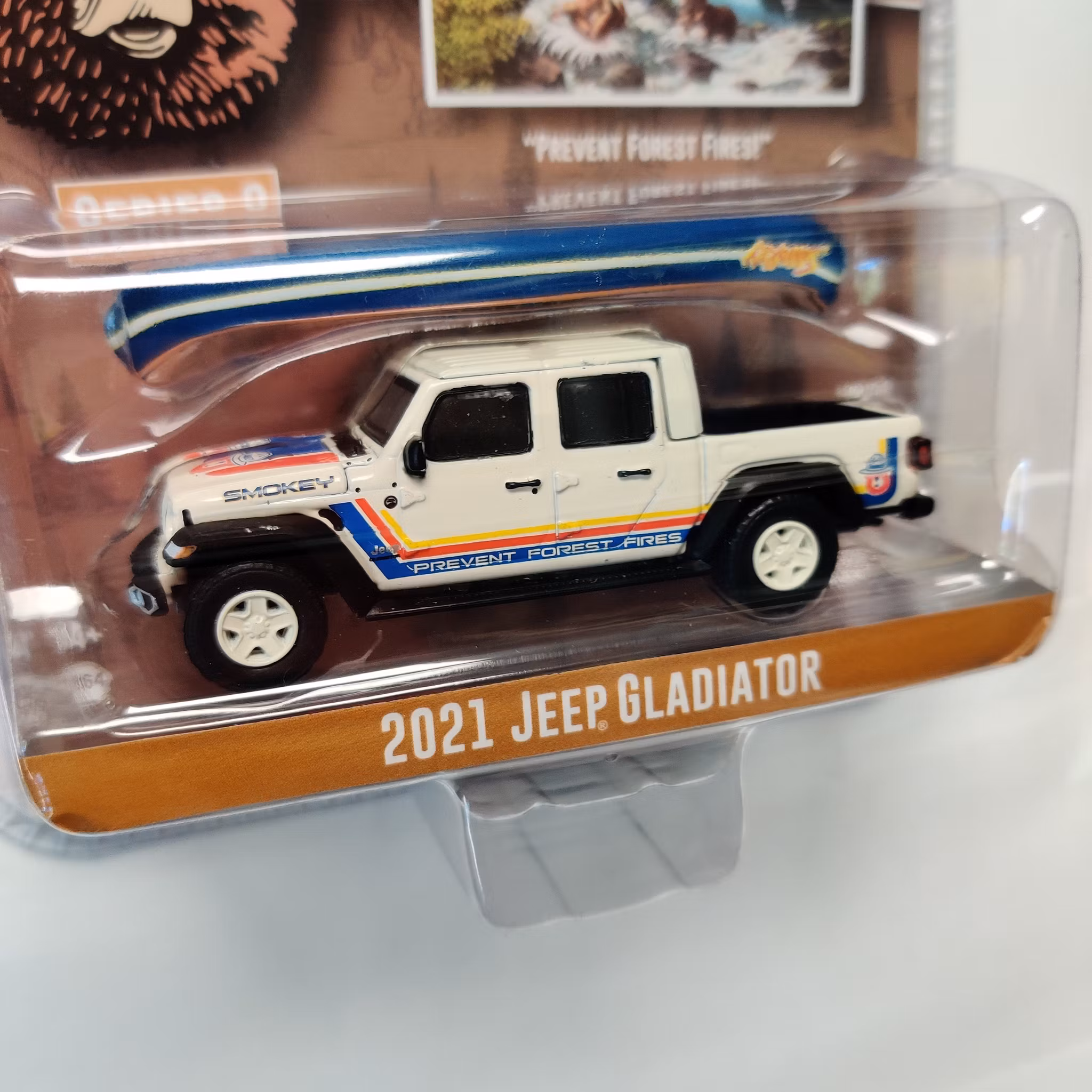 Skala 1/64 - Jeep Gladiator 21' "Smokey Bear" Ser.2 fr GreenLight