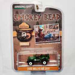 Skala 1/64 - Willys MB Jeep 45' "Smokey Bear" Ser.2 fr GreenLight