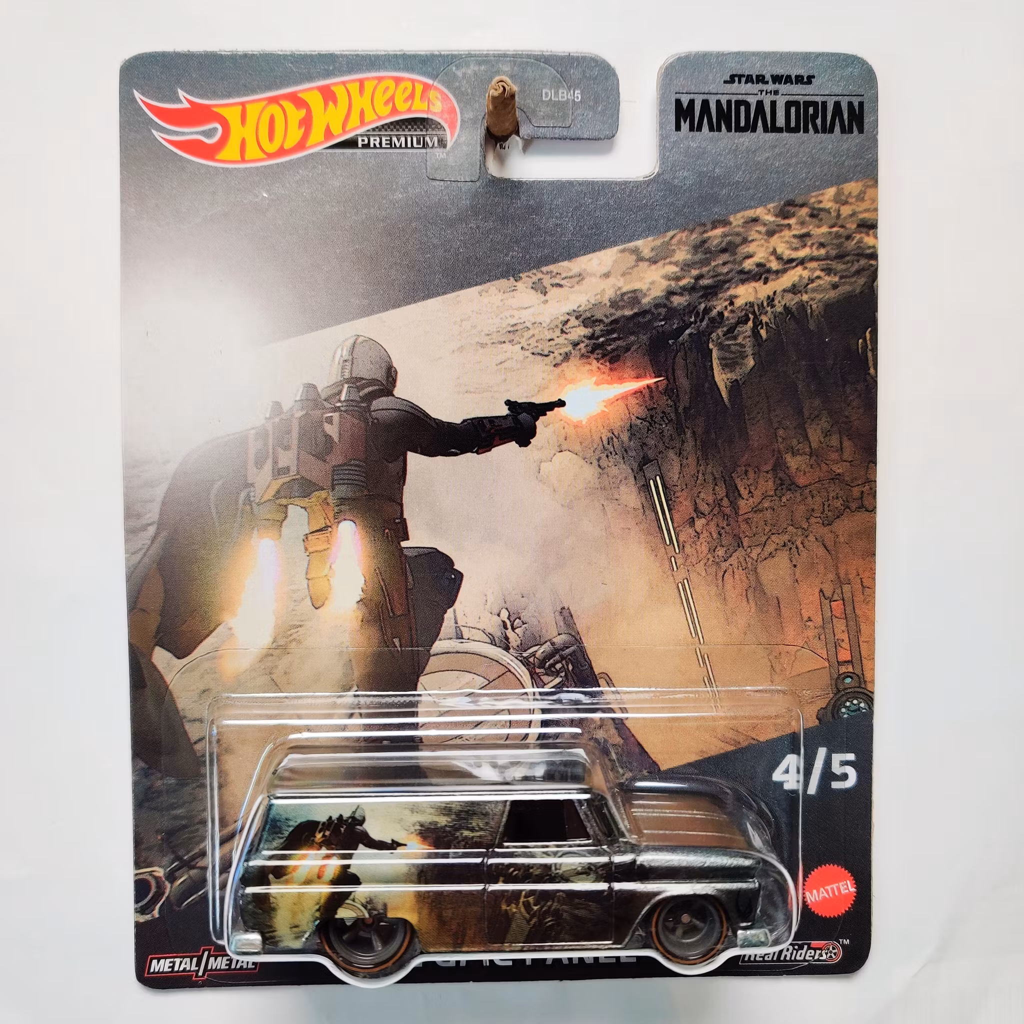 Skala 1/64 Hot Wheels PREMIUM, GMC Pnael 64' "Star Wars - Mandalorian"
