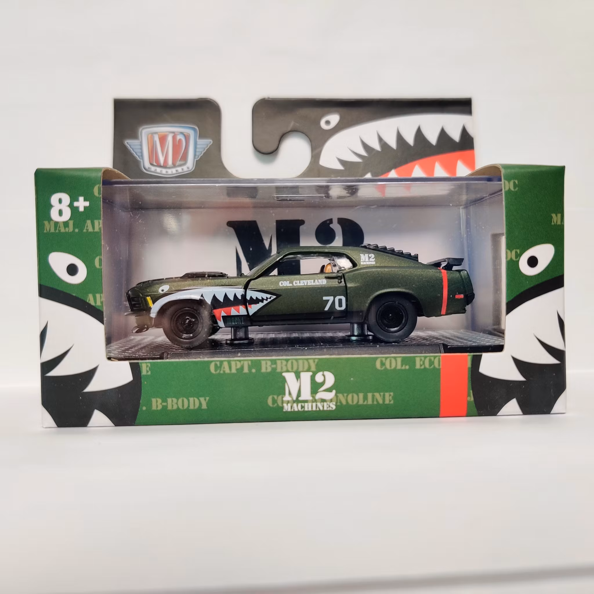 Skala 1/64 Ford Mustang Mach 1 351 70' fr M2 Machines, Lim.Ed 9250 ex