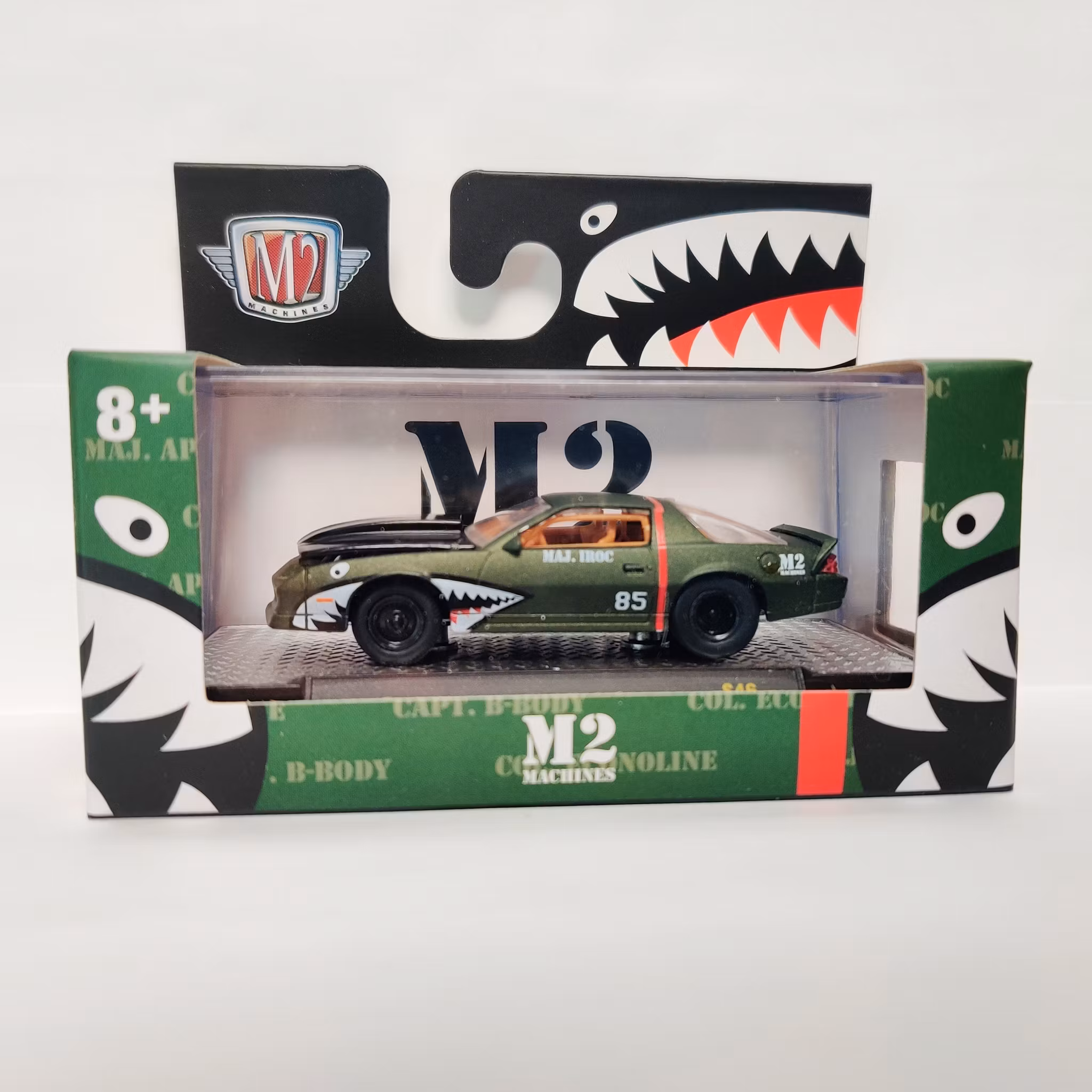 Skala 1/64 Chevrolet Camaro IROC-Z 85' fr M2 Machines, Lim.Ed 9250 ex