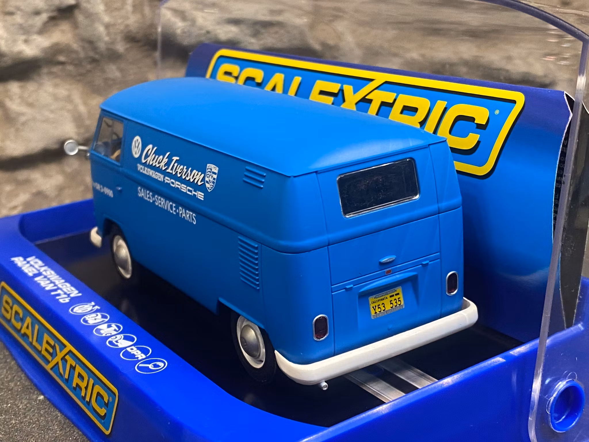 Skala 1/32 Analog Slotcar - Volkswagen Panel Van Type 1 b fr Scalextric