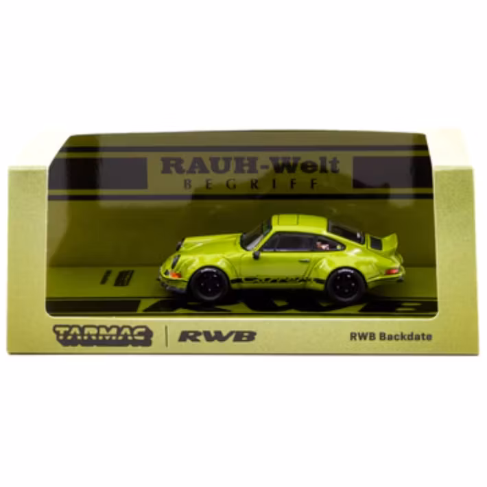 Skala 1/64 RWB Backdate, Olive Green (Porsche) fr TARMAC WORKS