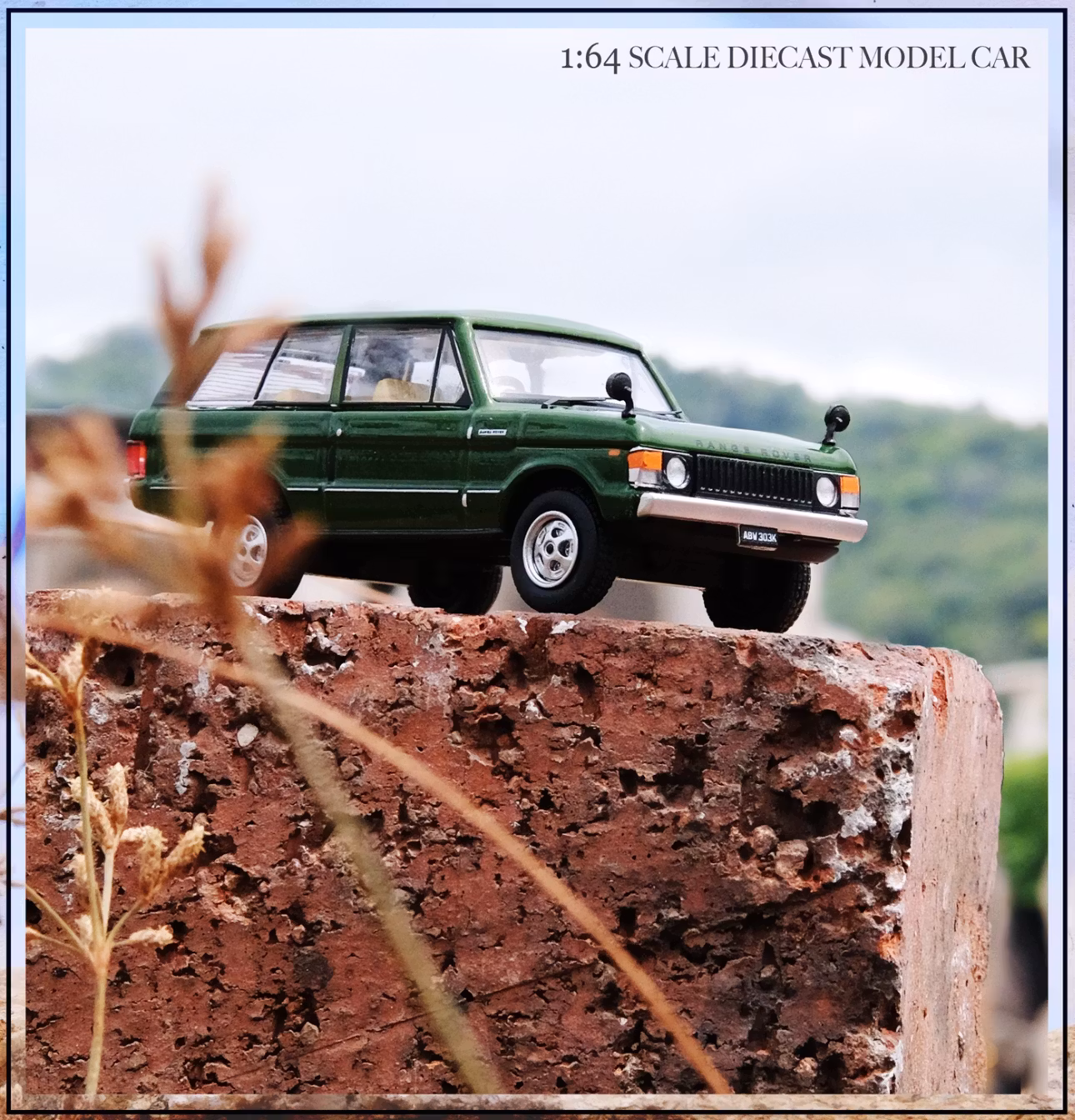 Skala 1/64 1992 Range Rover Classic, Lincoln Green fr Inno64