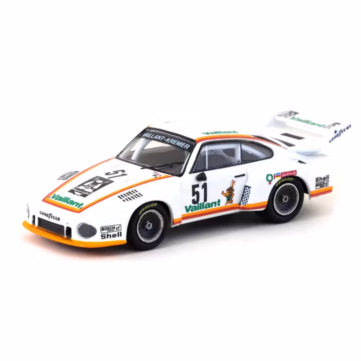 Skala 1/64 Porsche 935 Zolder DRM 1977 #51 fr Minichamps/Tarmac Works