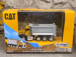 Skala 1/64 CAT CT660 OX Stampede Dump Truck fr DM Diecast Masters
