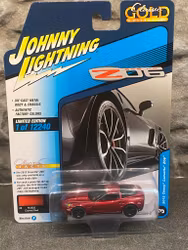Skala 1/64 - 2012 Chevy Corvette Z06 Rel.2, Red fr Johnny Lightning