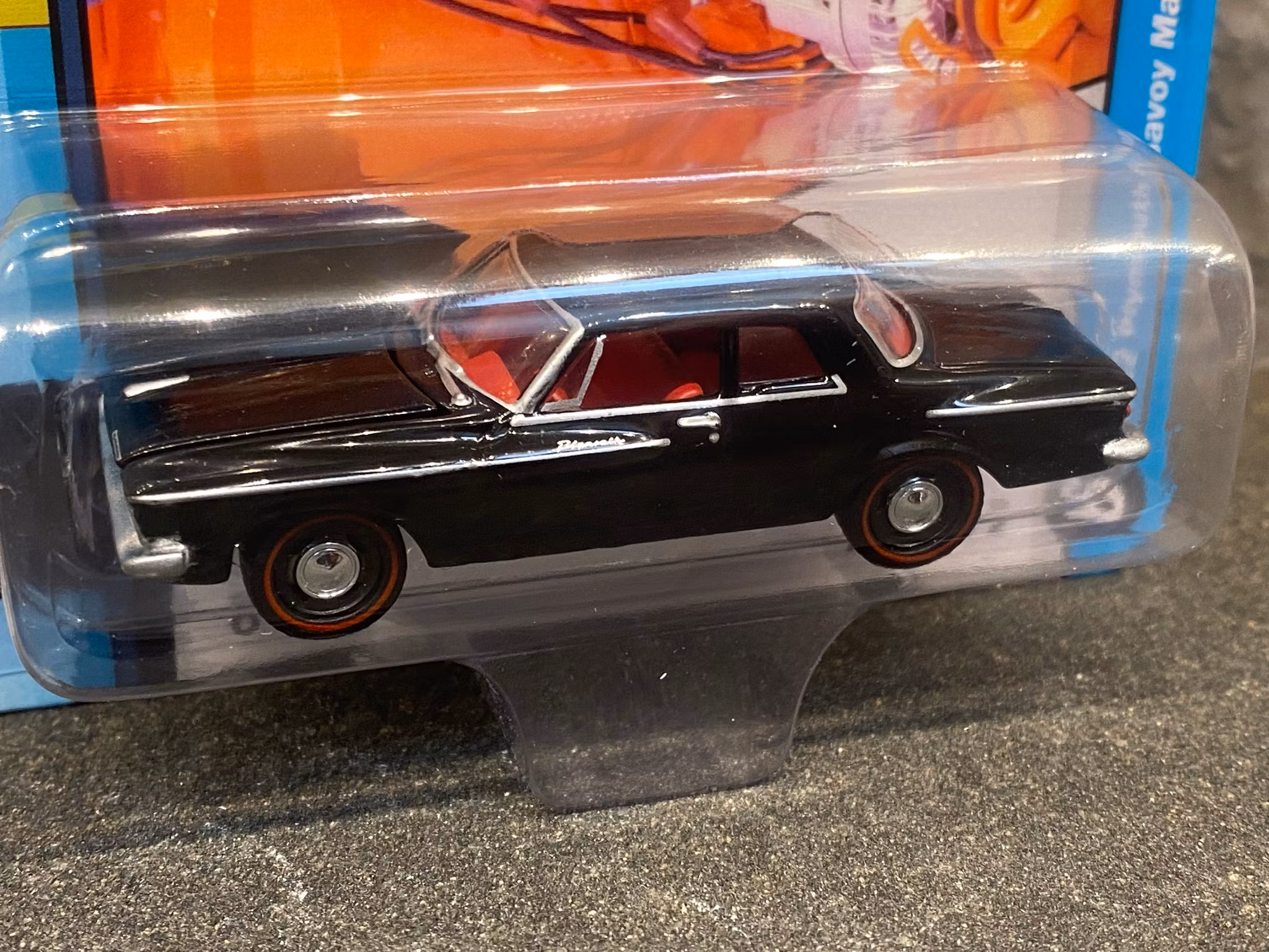 Skala 1/64 - Plymouth Savoy Max Wedge 1962' Rel.2, Light Regata Blue fr Johnny Lightning