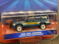 Skala 1/64 1998 Jeep Cherokee, Greenport-RSP "First Responders" fr Greenlight