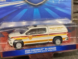 Skala 1/64 2020 Chevrolet Silverado Narberth Amb.  "First Responders" fr Greenlight