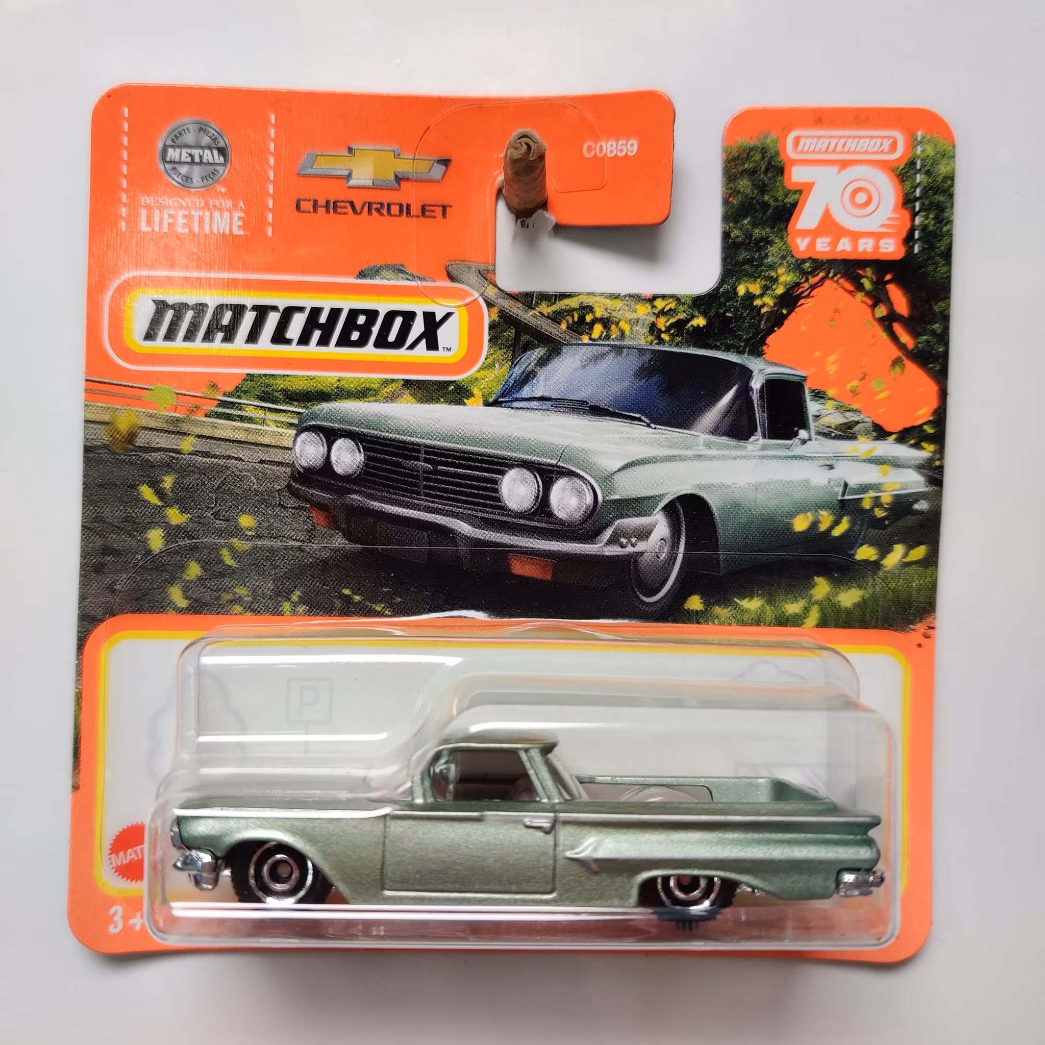 Skala 1/64 Matchbox 70-years: Chevy El Camino 60'