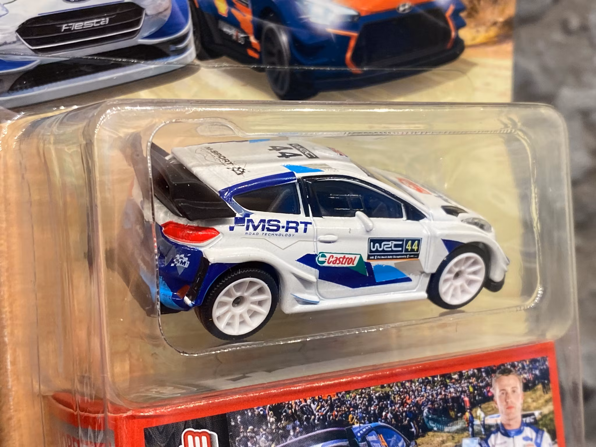 NEW! Skala 1/64 Ford Fiesta WRC - WRC cars fr Majorette