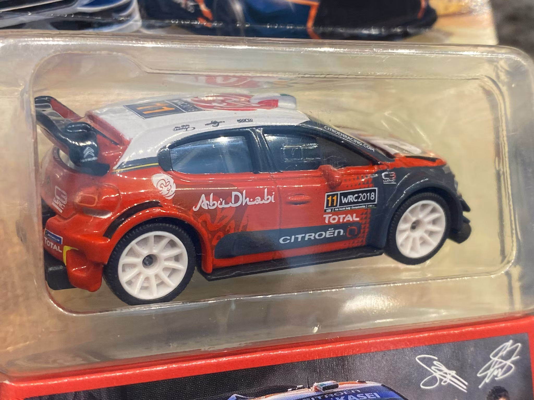 NEW! Skala 1/64 Citroen C3 WRC 2018 - WRC cars fr Majorette