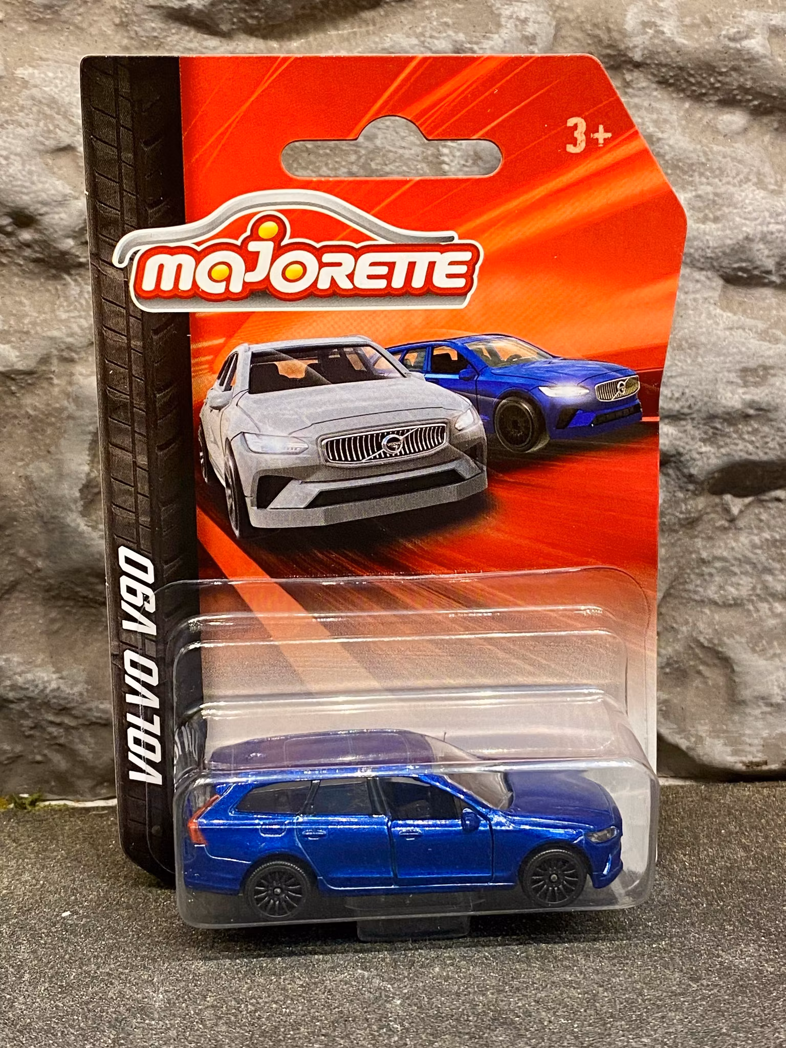 NEW! Skala 1/64 Volvo V90 - Blue fr Majorette