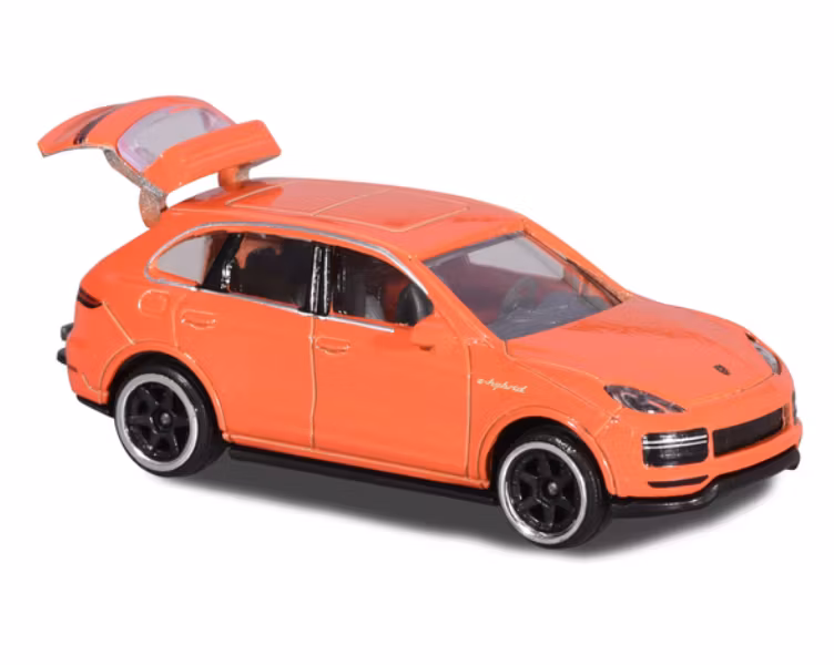 NEW! Skala 1/64 Porsche Cayenne Turbo S E-hybrid fr Majorette - Porsche Edition