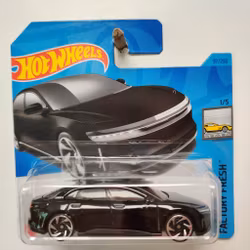 Skala 1/64, Hot Wheels: Lucid Air, Black