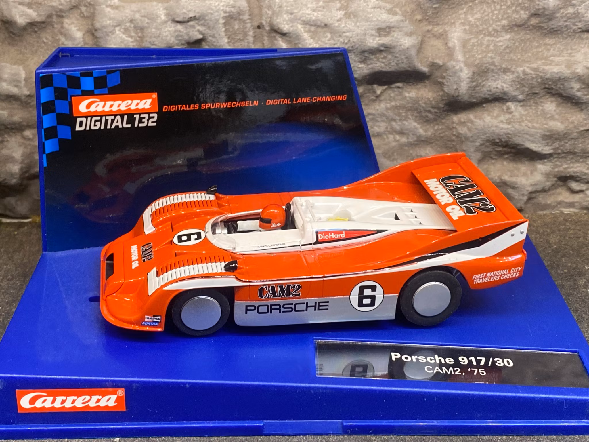 Skala 1/32 Digital/Analog slotcar fr Carrera: Porsche 917(30, Cam2 '75, #6