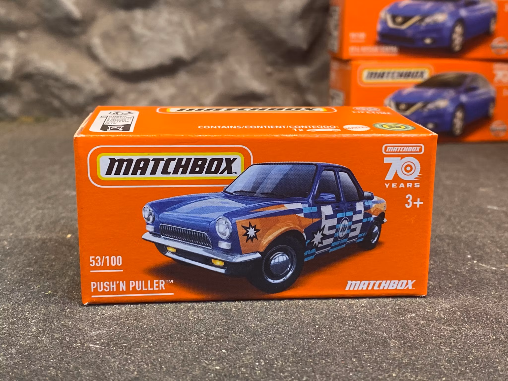 Skala 1/64 MATCHBOX 70 years -  Push 'n Puller