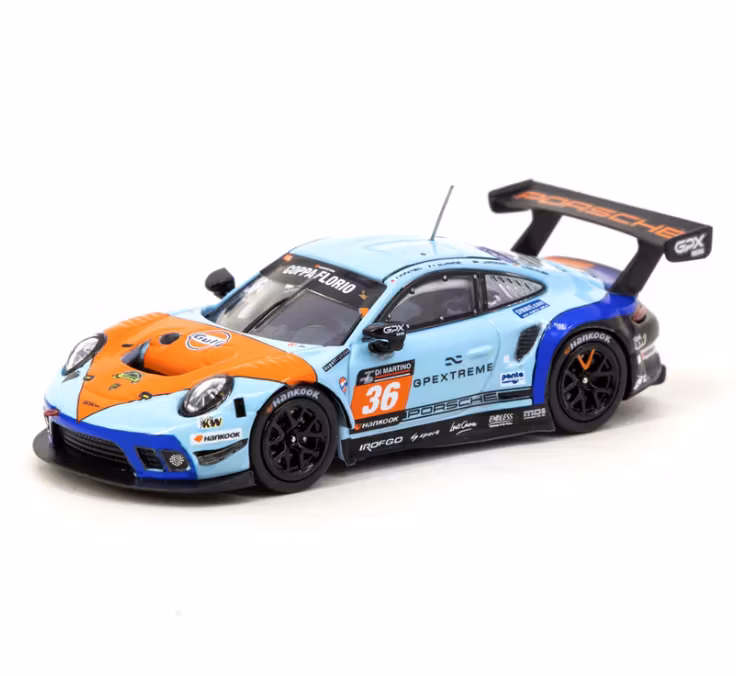 Skala 1/64 Porsche 911 GT3 R COPPA FLORIO 12H Sicily 2020 #36 - Winner fr TARMAC