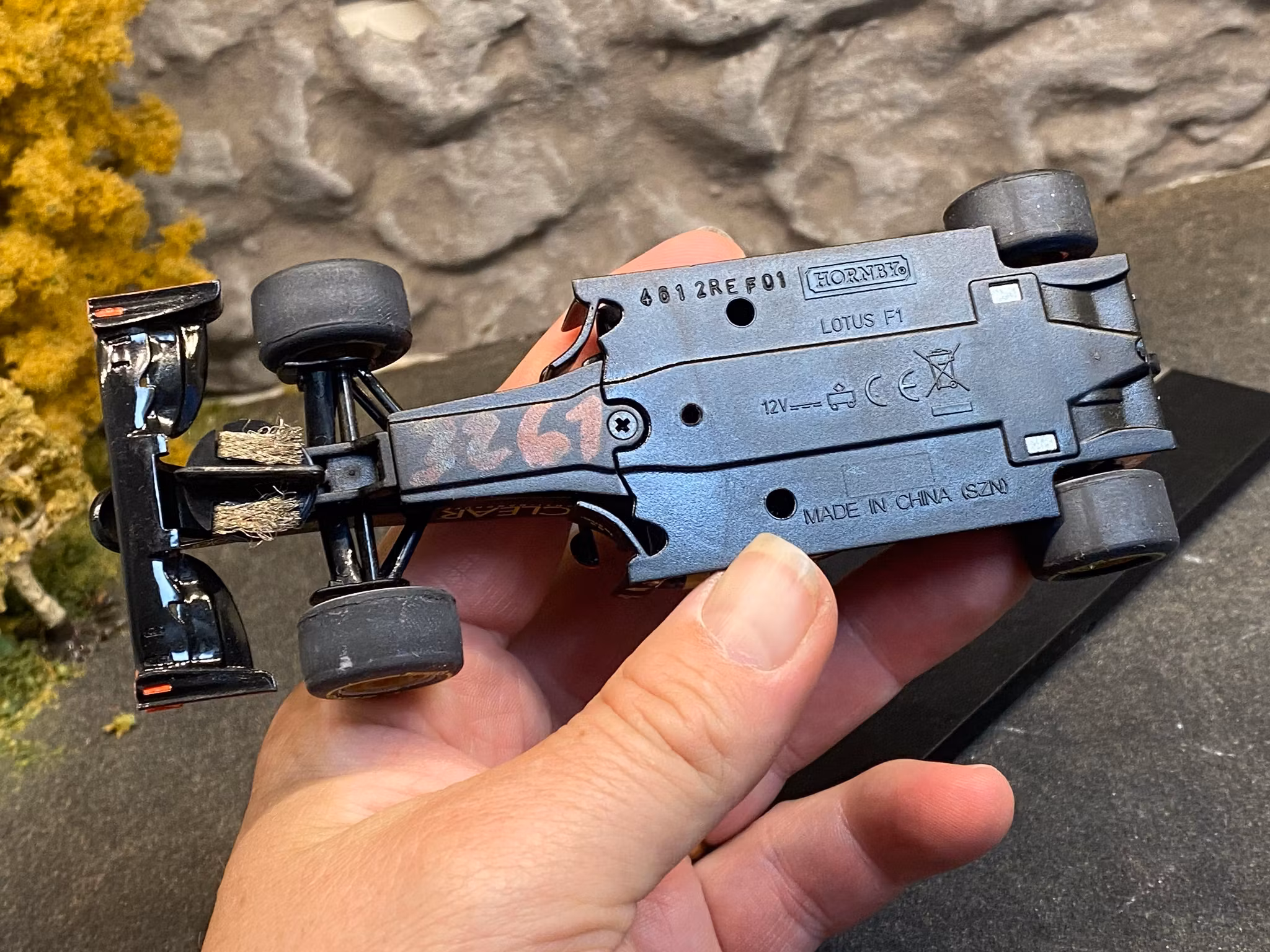 Skala 1/32 Begagnad/Used Analoge slotcar: Lotus F1 2012 fr Scalextric