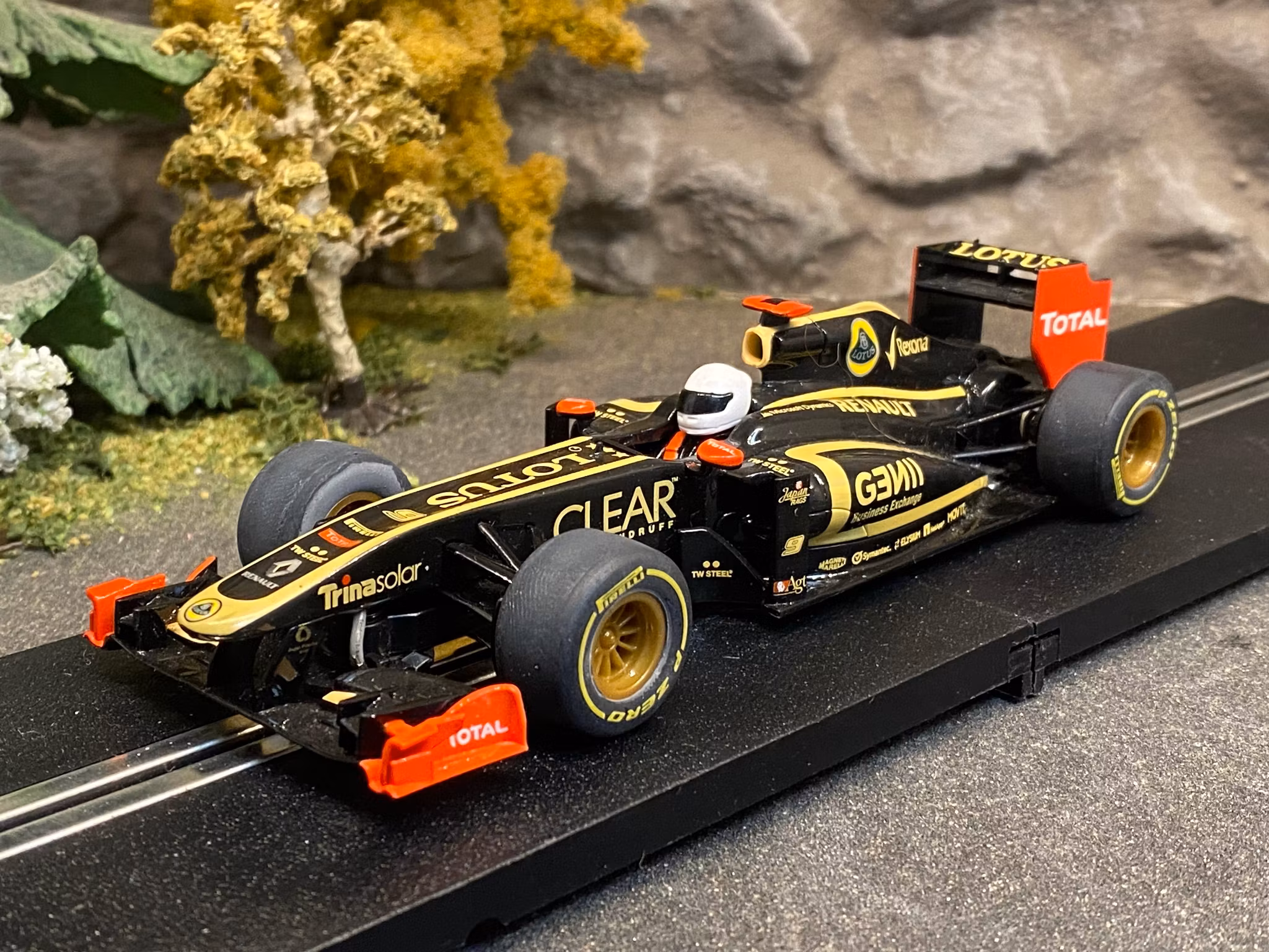 Skala 1/32 Begagnad/Used Analoge slotcar: Lotus F1 2012 fr Scalextric
