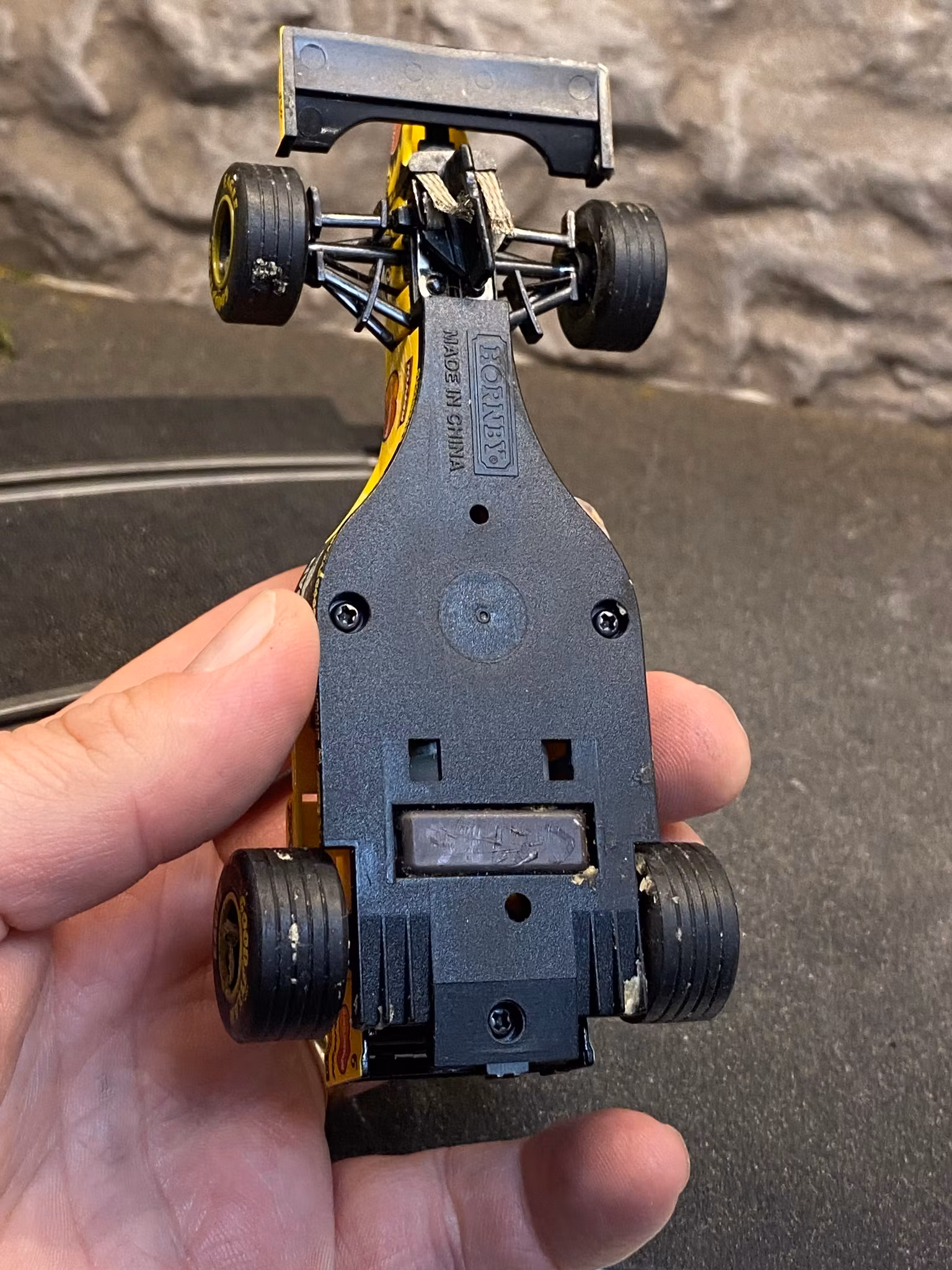 Skala 1/32 Begagnad/Used Analouge slotcar: Jordan 1998 fr Scalextric