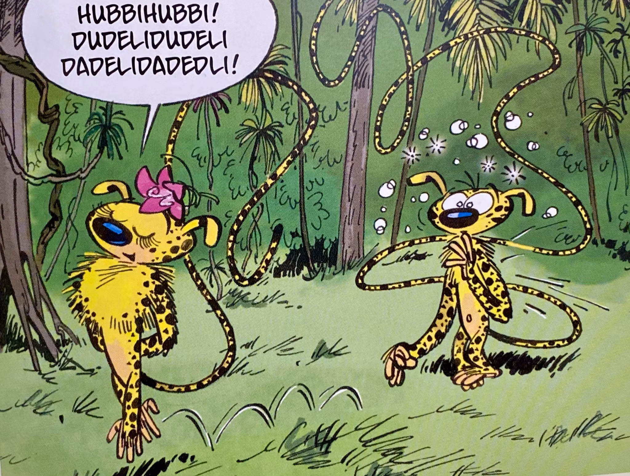 HUBBA! - En kärlekshistoria av André Franquin, förlaget COBOLT