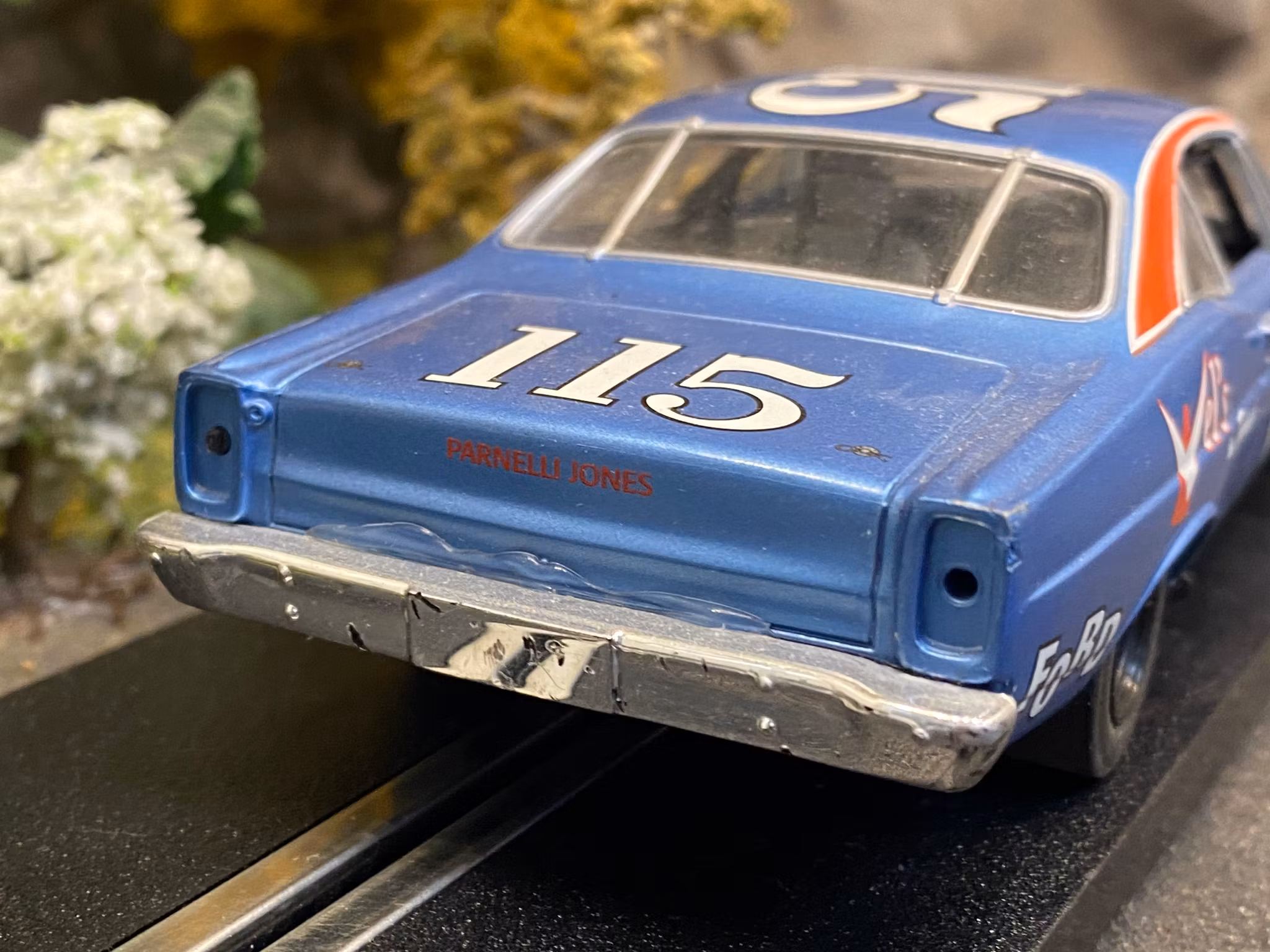 Skala 1/32 Begagnad/Used an. slotcar: 1967 Ford Fairlane NASCAR fr Revell/Monogram