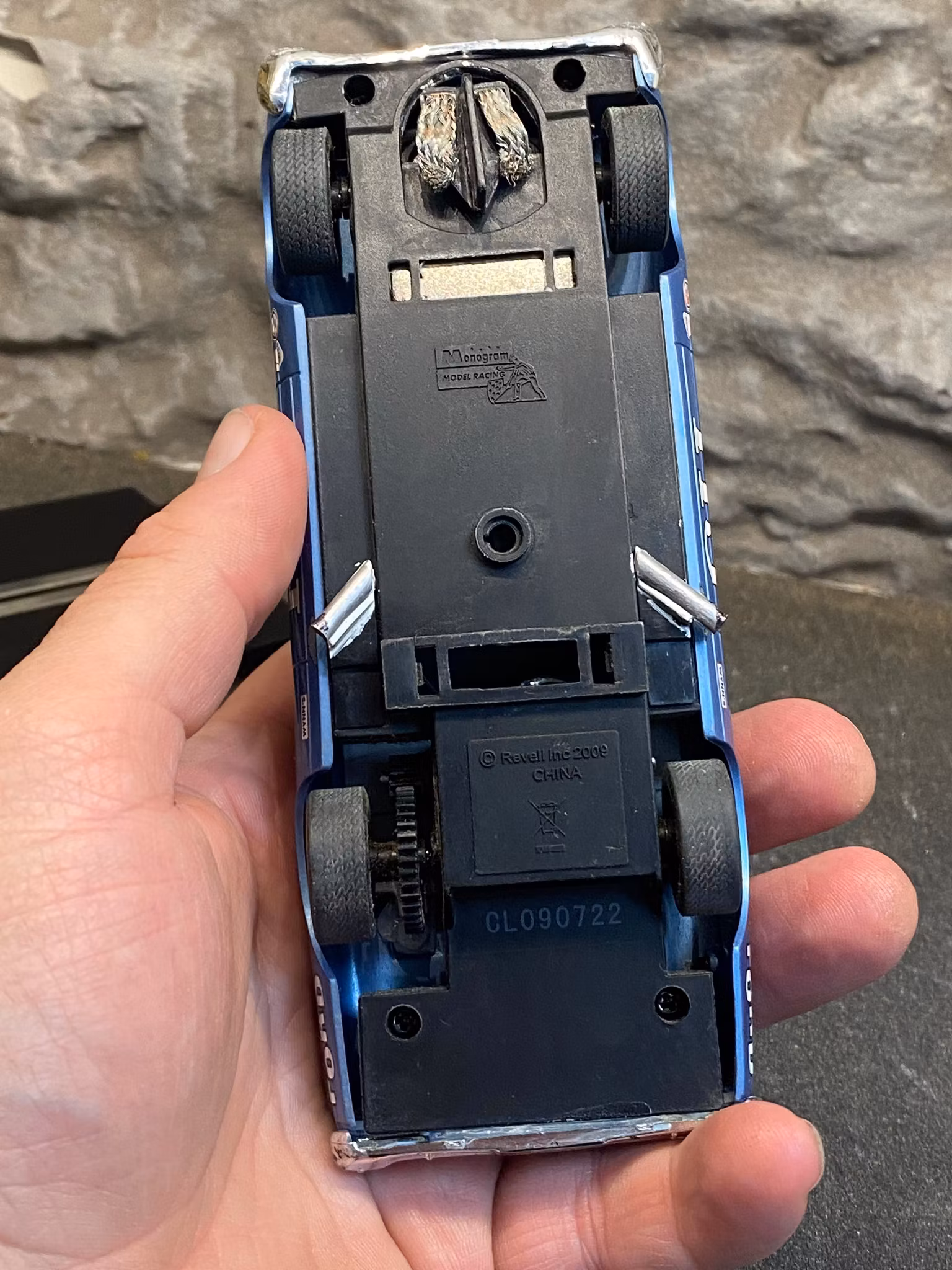 Skala 1/32 Begagnad/Used an. slotcar: 1967 Ford Fairlane NASCAR fr Revell/Monogram