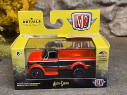 Skala 1/64 Chevrolet C60 truck 1970' Red fr M2 Machines