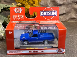 Skala 1/64 Datsun Truck 1973' Blue fr M2 Machines