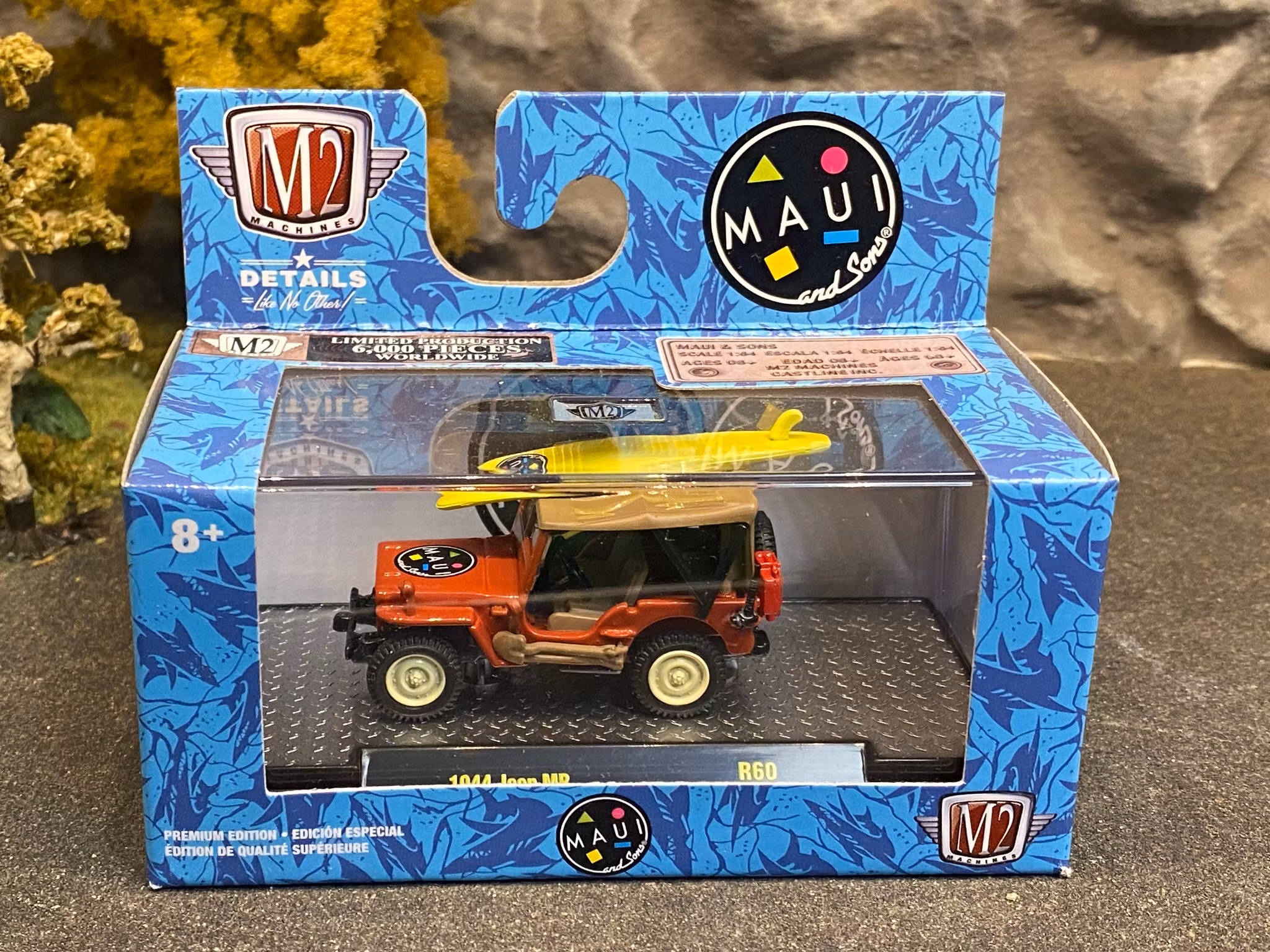 Skala 1/64 Jeep MB 1944 fr M2 Machines