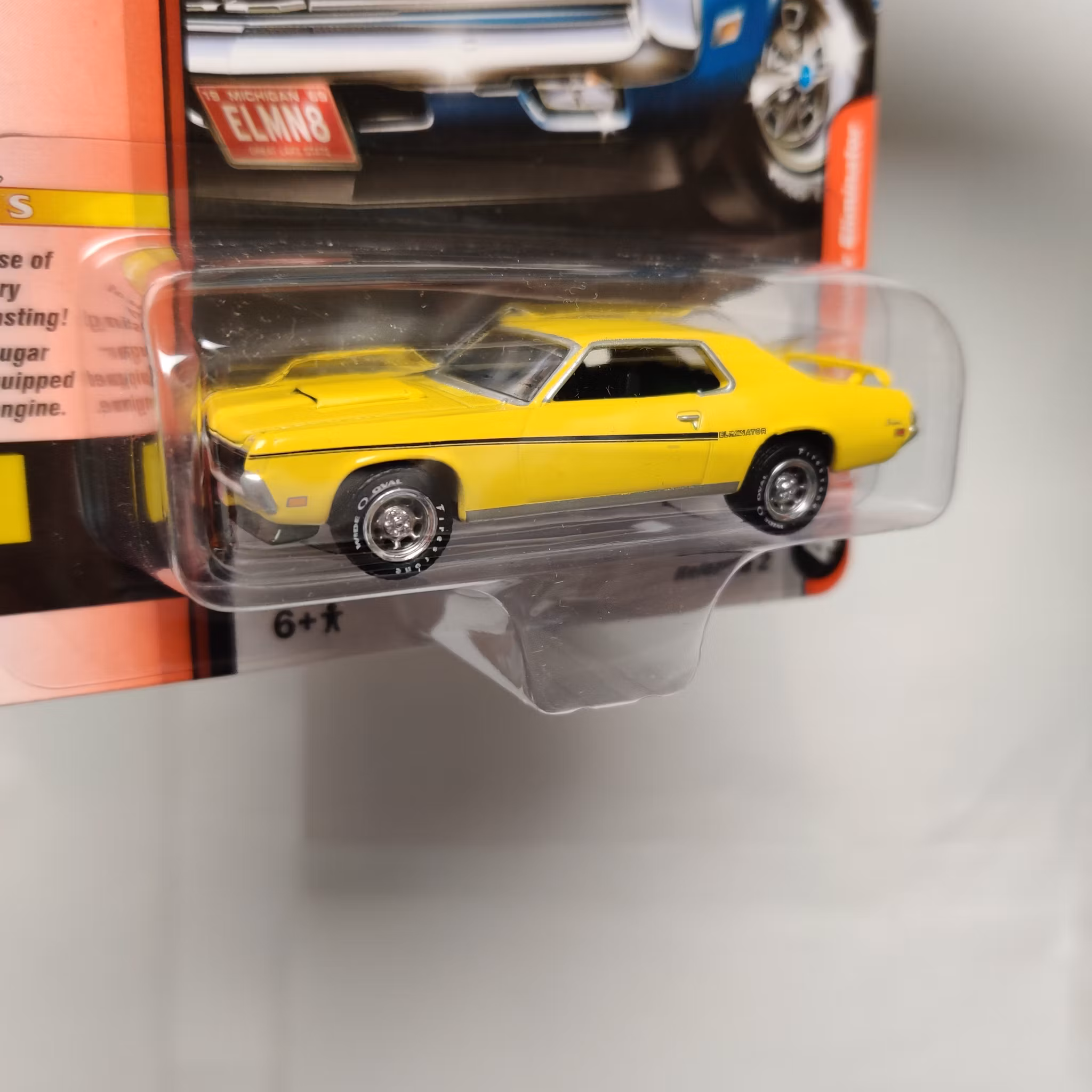 Skala 1/64 - Mercury Cougar Eliminator 69' "Mercury" från Johnny Lightning