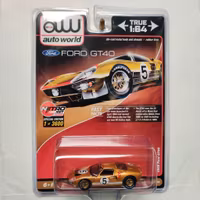 Skala 1/64 - Ford GT40 66' #5 Nitro XGT & OK Toys Excl. fr Auto World