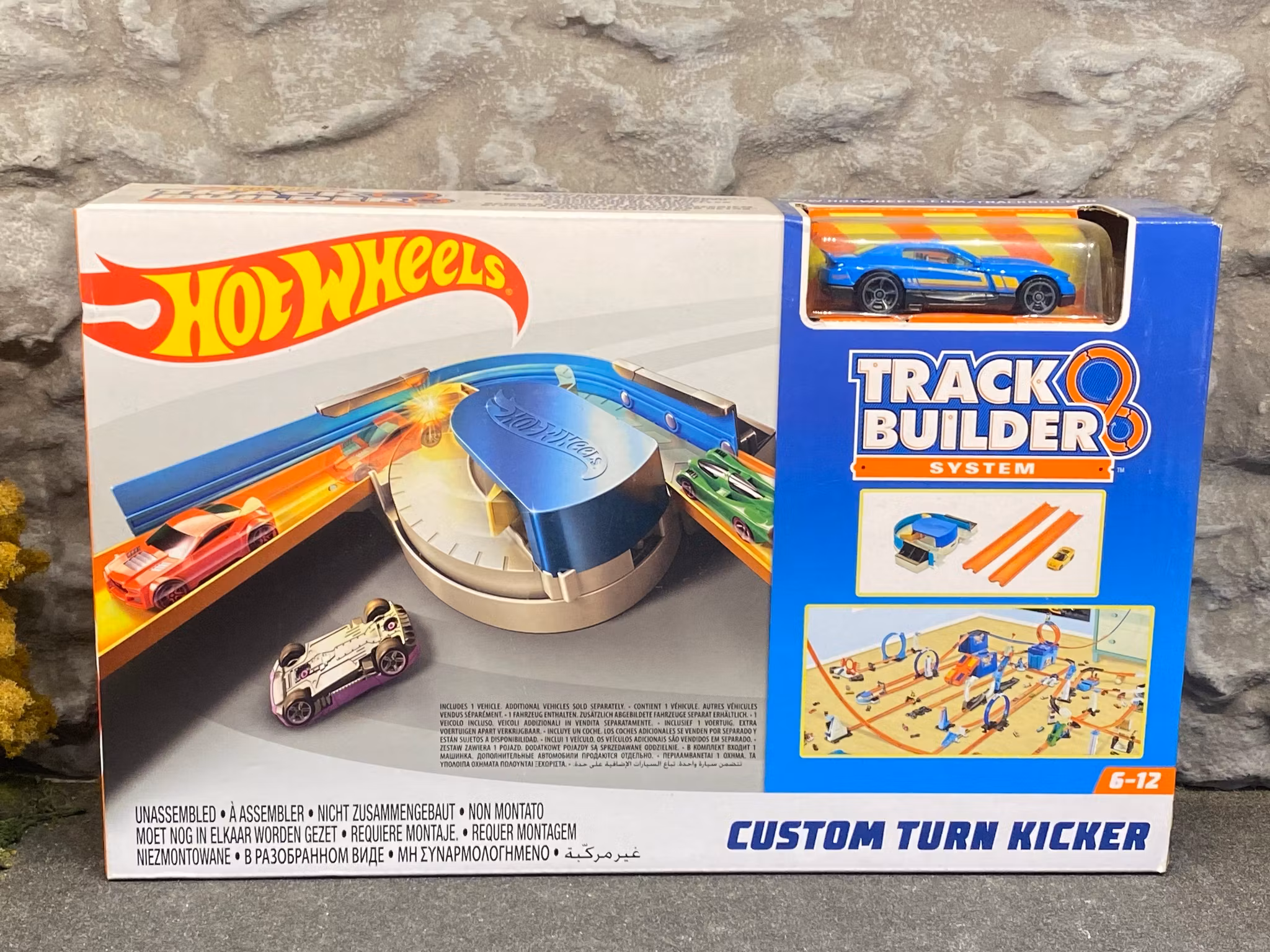 Hot Wheels - Custom Turn Kicker - Track Builder System
